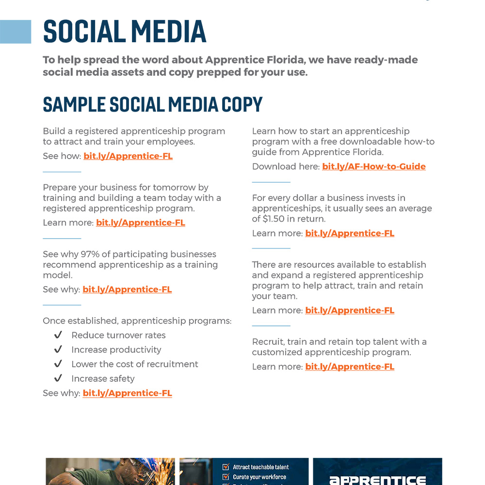 Ready-made Social Copy