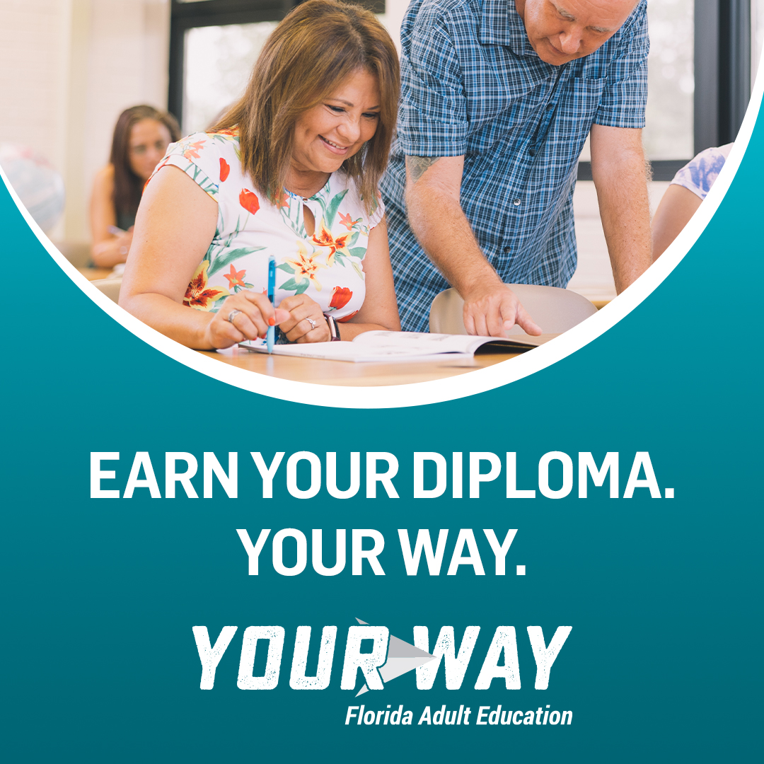 Earn Your Diploma Graphic