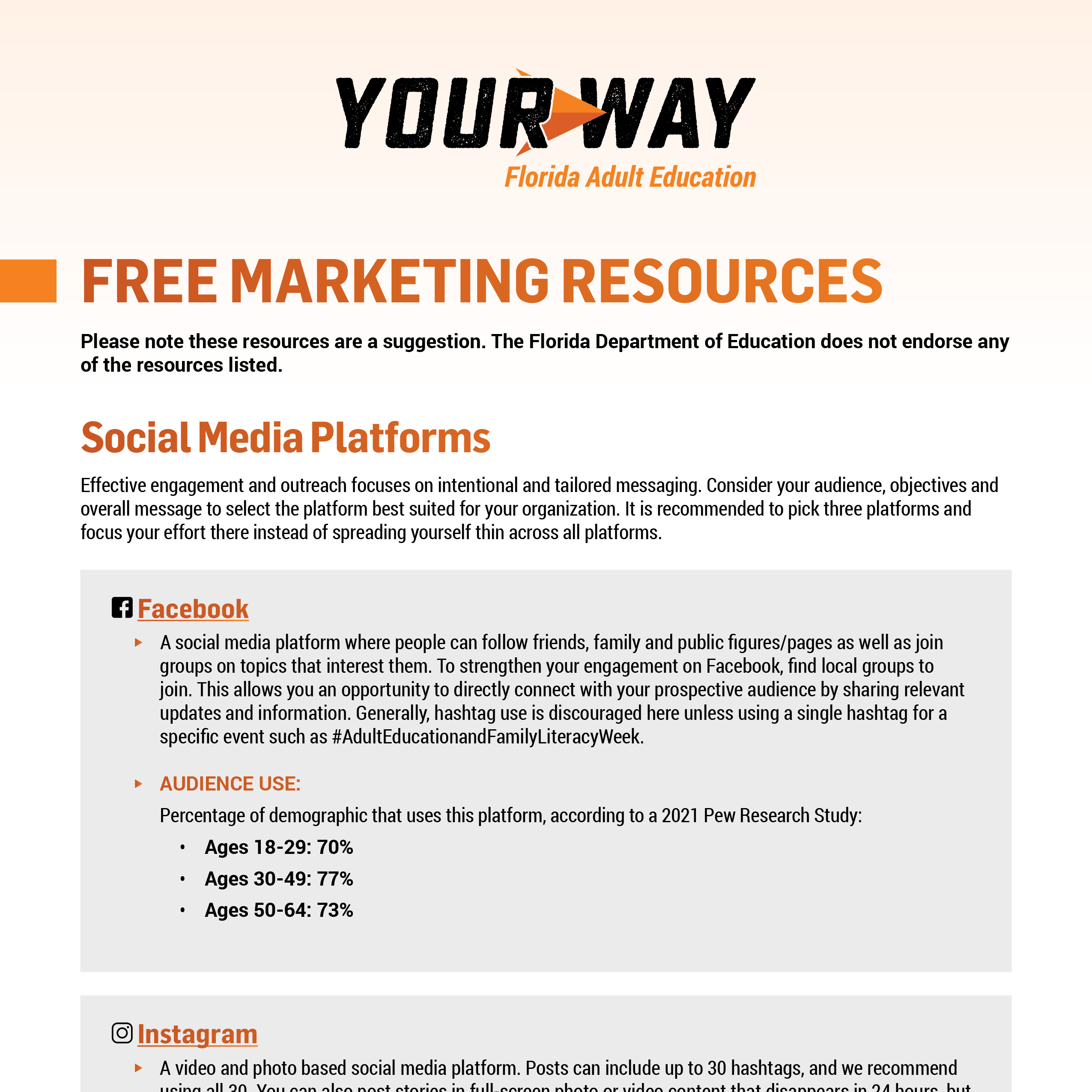 Marketing Resource Guide Preview