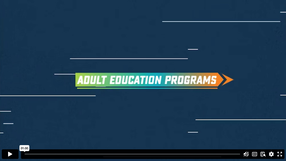 Thumbnail of Adult Education Video 